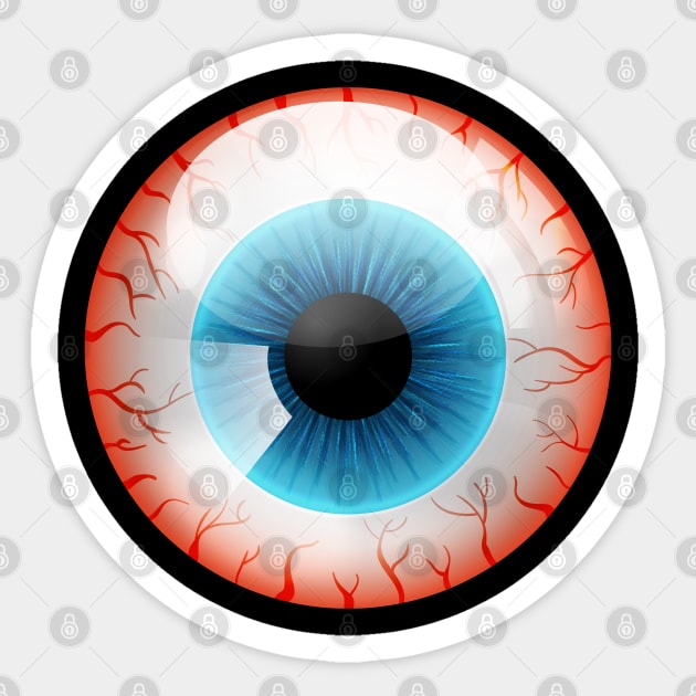 Eyeball Sticker by Spatski
